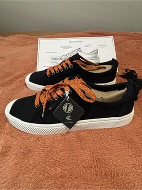 Cariuma x Deus OCA Low Black Suede Sneakers Men’s 11 Women’s 12.5 NWT